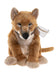 Charlie Bears – Pathfinder Plush Thylacine Front View with Black Bow
