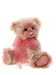 Charlie Bears – Saturday Pink Plush Bear Front View