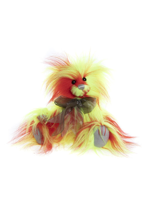 Charlie Bears – Starburst Plush Bear Front View with Celestial Fur
