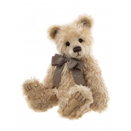 Charlie Bears – Whittaker Traditional Cream Teddy Bear Front View
