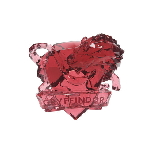 Gryffindor Facet Figurine – Enesco Harry Potter Facets Collection, featuring a gem-cut crystal-style acrylic crest of Gryffindor House.  
