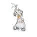 Olaf Facet Figurine – Enesco Disney Facets Collection, featuring a crystal-style acrylic design of Olaf from Frozen.  
