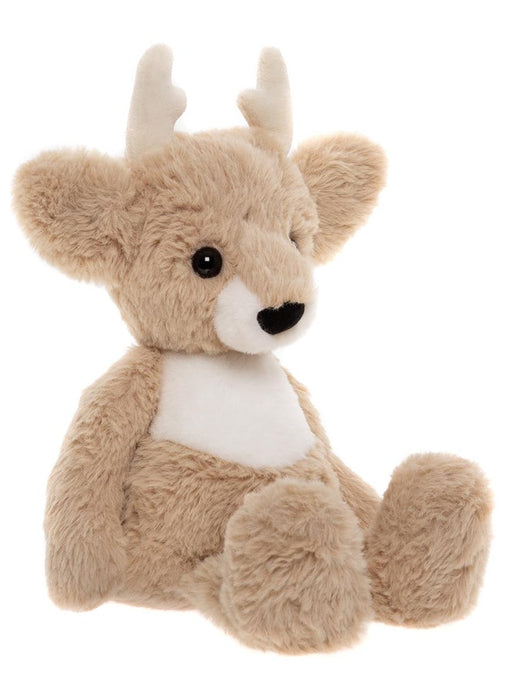 Fawn Deer Side Profile – Cookie Dough Brown Plush Deer  
