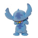 Back view of Flocked Stitch Figurine – hand-painted sculpt with branded box.
