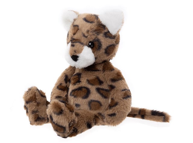 Lenny Leopard Side Profile – Soft Spotted Jungle Toy  
