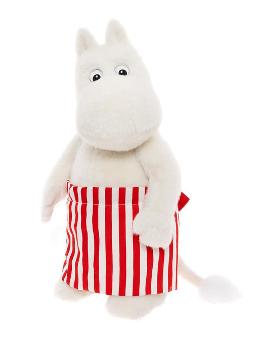 Moominmamma Plush by Charlie Bears Front View with Apron
