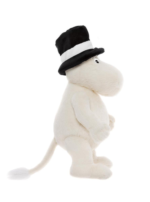 Moominpappa Side Profile with Tail and Classic Features
