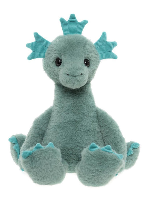 Nessie Loch Ness Monster Plush Toy Front View – Bear & Me by Charlie Bears  
