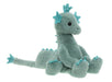 Nessie Plush Side Profile – Seaweed Green Soft Toy  
