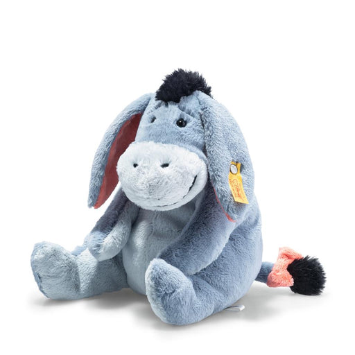 Steiff Eeyore Sitting Pose with Floppy Ears – Soft Cuddly Friends  
