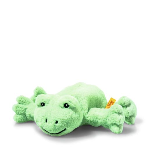 Steiff Floppy Cappy Frog Plush 20cm – Front View  
