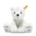 Steiff Lasse Polar Bear Plush Soft Toy Sitting – 28cm White
