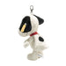 Close-Up of Steiff Pendant Snoopy with Embroidered Eyes  
