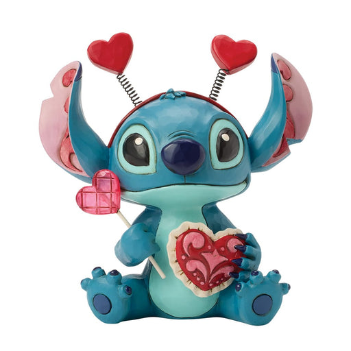 Stitch with Heart Lollipop Figurine – Sucker For Love by Jim Shore
