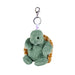 Warmies Turtle Bag Charm Plush Accessory Front View
